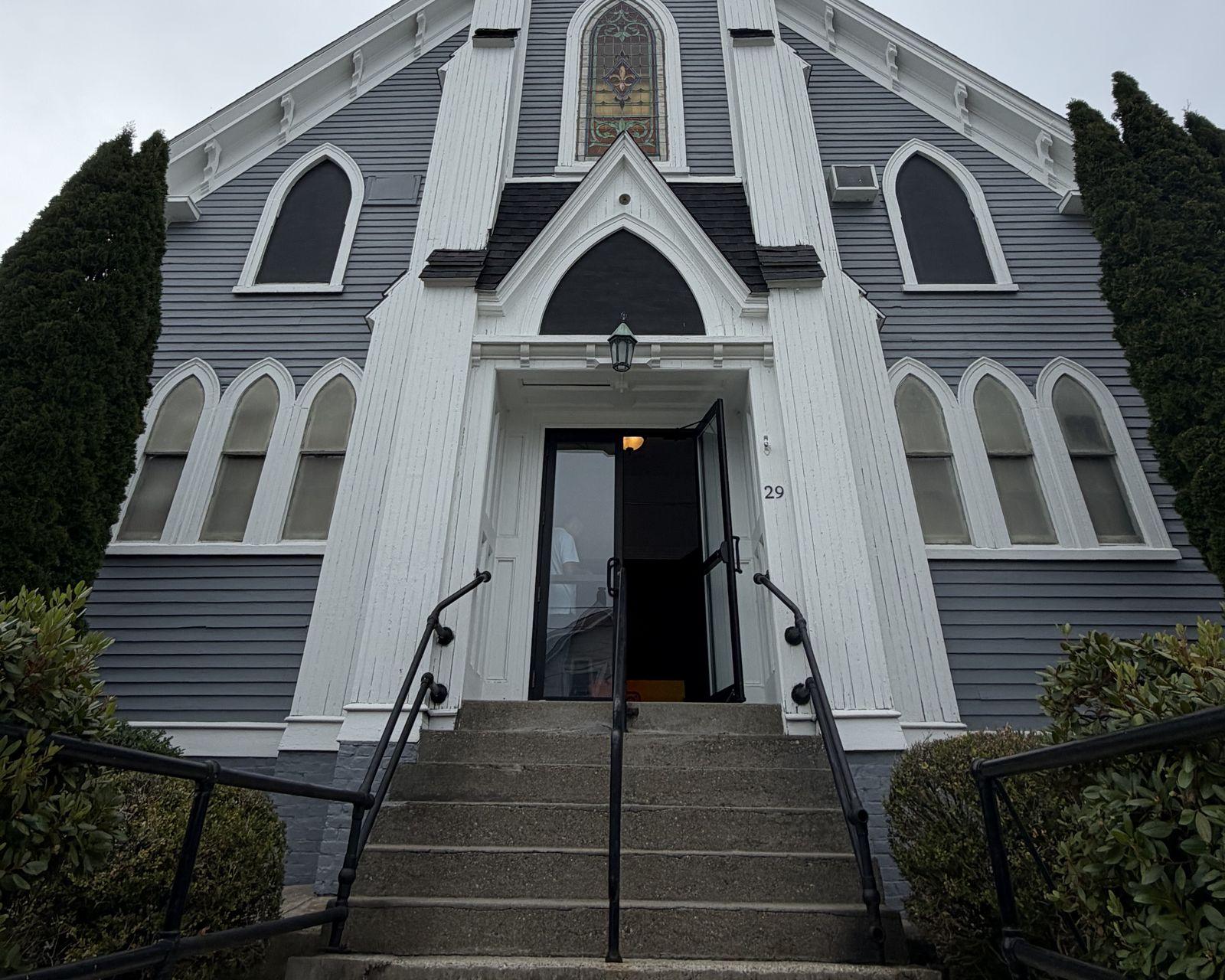 The open front doors of LifeChurch